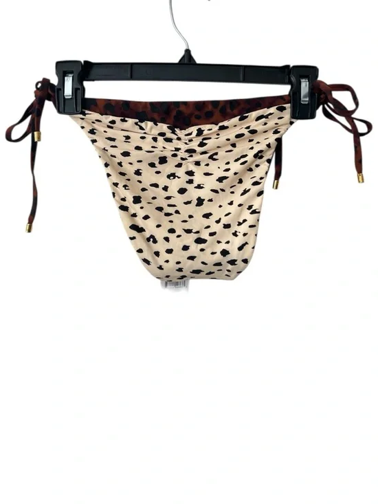 PQ Swim Reversible Wild Heart Tie Teeny Bikini Bottom Size L - Picture 3 of 10